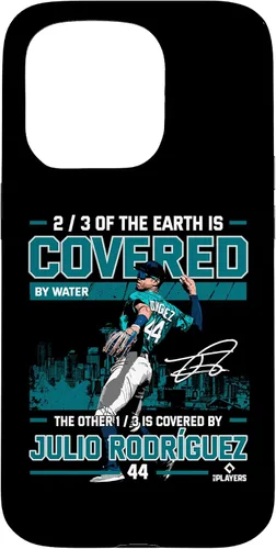 Vista 14 de Funda para iPhone 16 Julio Rodríguez Seattle MLBPA