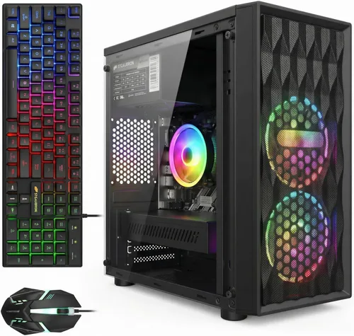 Vista 12 de STGAubron Escritorio para PC para juegos,R3 3200G,RX 590 8G,16G DDR4,512G