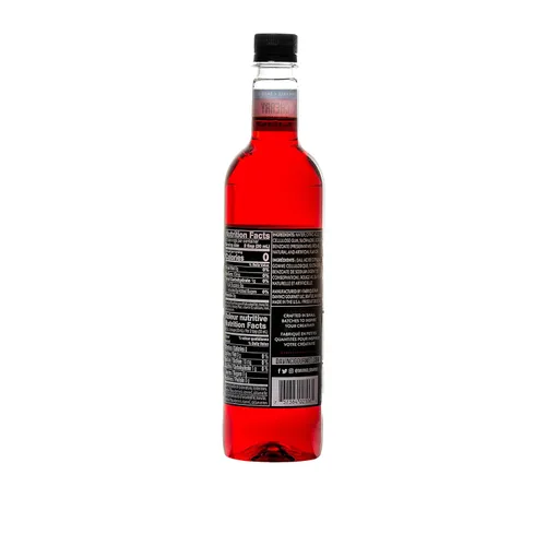 Vista 2 de DaVinci Gourmet - Jarabe de cereza, sin azúcar, 25.4 onzas líquidas (paquete de 1)