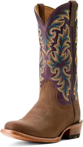 Vista 12 de ARIAT R.e.a.l. - Jeans elásticos de tiro medio para mujer Álamo Marrón/Gris Piedra