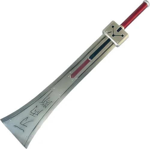 Vista 6 de Espada Zweihander de espuma PU de 42.5" o 57" de la versión final de Fantasy con núcleo interno para videojuego, disfraz de cosplay, regalo