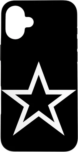 Vista 23 de Y2K Aesthetic Star - Carcasa para iPhone 17, diseño de estrella y negro