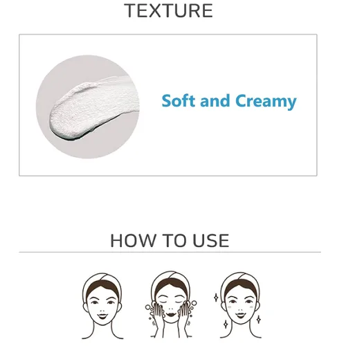 Vista 5 de GASHINA STORY Mint Pore - Espuma limpiadora coreana para lavado facial (renovación), limpiador facial coreano para refrescar la piel propensa al