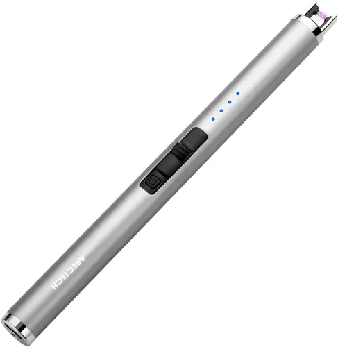 Vista 13 de ARECTECH Encendedor Eléctrico de Velas Recargable de Arco de Plasma Resistente al Viento para Velas Navidad Cocina Regalo de Cumpleaños para Mamá