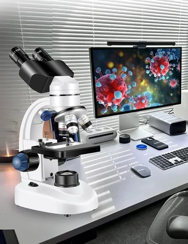 Vista 3 de Microscope for Adults WF10x and WF25x Eyepiece