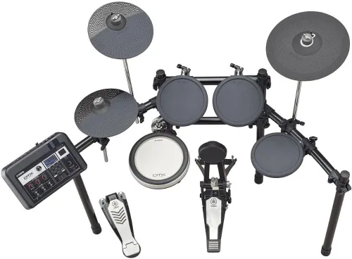 Vista 4 de Yamaha Juego de batería electrónica DTX6K-X con módulo DTX-PRO, 70 kits personalizables de primera calidad, controles modificadores de kit, audio