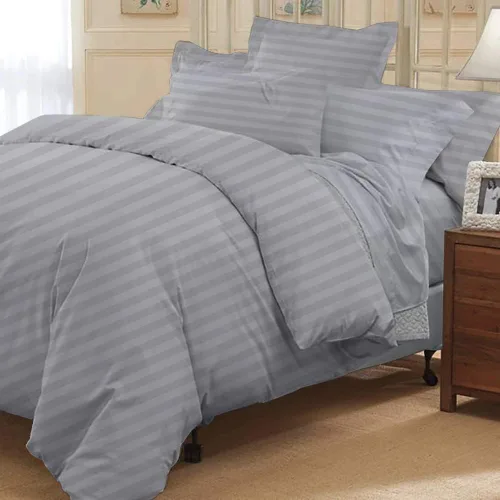 Vista 8 de Lujosa funda de edredón suave de 800 hilos, 100% algodón egipcio, tamaño matrimonial/queen (90 x 90 pulgadas), 1 funda de edredón con cierre