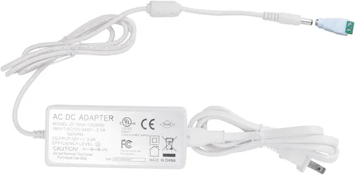 Vista 7 de Fuente de alimentación, transformador LED, 12 V CC 3 amperios, 110 VCA a 12 V CC, salida máxima 3A, 36 W. Enchufe de entrada estándar de 110 VCA