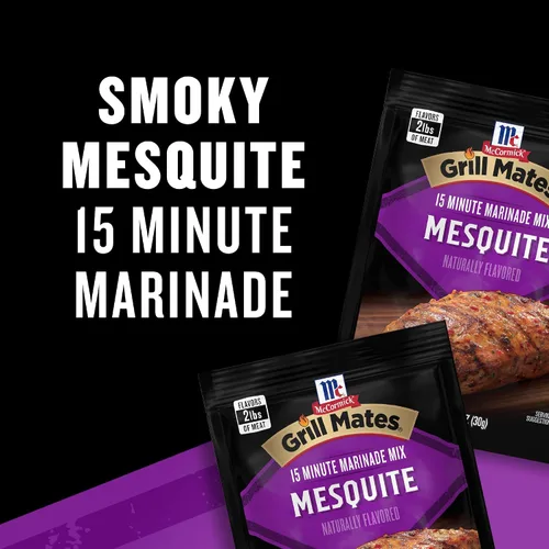Vista 5 de McCormick Grill Mates - Mezcla de adobo de mesquite, 1.06 onzas (paquete de 12)