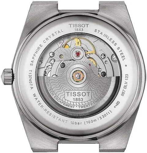 Vista 4 de Tissot PRX Powermatic 80 1.378 in, Gris
