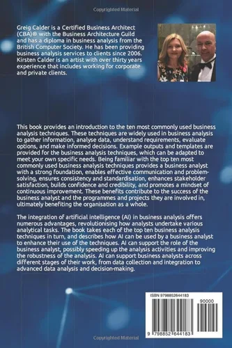 Vista 2 de Top Ten Business Analysis Techniques and the Supporting use of AI The ten most commonly used techniques by business analysts, and how to use