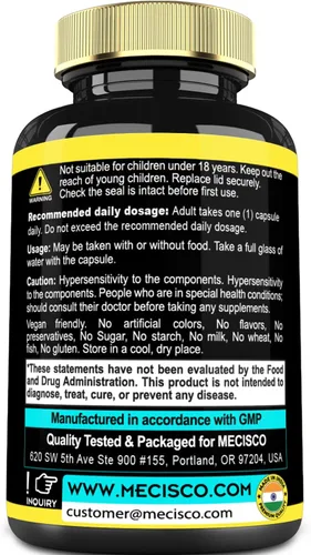 Vista 8 de Suplemento de nattoquinasa 4000 FU 200 mg con trans-resveratrol - 3200 mg por porción para la salud cardíaca, circulación y apoyo para el manejo