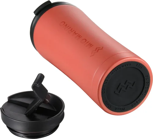 Vista 4 de Mio Marino - Taza de café de viaje, acero inoxidable, 16 onzas, sin BPA