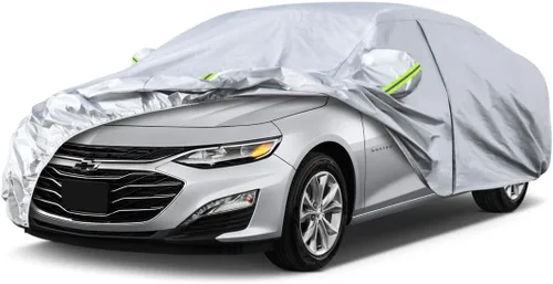 Vista 127 de KouKou Funda impermeable para automóvil SUV adecuada para BMW X1 de 2009 a 2025, 7 capas a prueba de viento para todo tipo de clima, cubierta