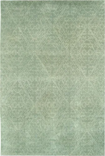 Vista 3 de MARTHA STEWART x SAFAVIEH MSR3258B - Alfombra de lana y viscosa hecha a mano de 7 pies 9 pulgadas x 9 pies 9 pulgadas, para sala de estar, comedor