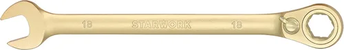 Vista 7 de STARWORK Llave combinada de trinquete reversible GPlating™ (0.354 in)