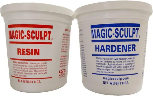 Vista 2 de Magic Sculpt, 1 libra de arcilla epoxi, natural