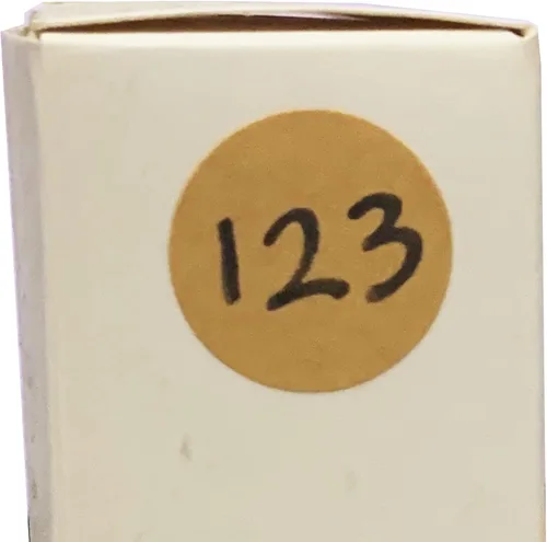 Vista 4 de 1000 unidades, 1 pulgada – Etiquetas adhesivas redondas de papel kraft marrón, etiquetas de precios