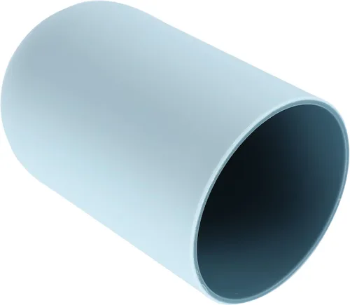 Vista 5 de VOCOSTE 2 vasos para cepillo de dientes de baño, azul y gris, 4.33 x 2.76 pulgadas, 11.8 fl oz