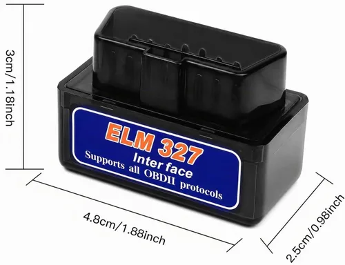 Vista 2 de Escáner OBD2 Bluetooth lector de código de coche herramienta de diagnóstico inalámbrico OBD lector de código de coche motor de verificación