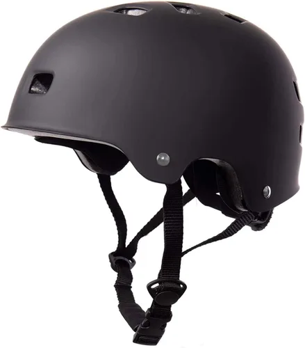 Vista 12 de Casco de patineta, casco BMX, casco multideporte, casco de bicicleta para niños, jóvenes, hombres, mujeres