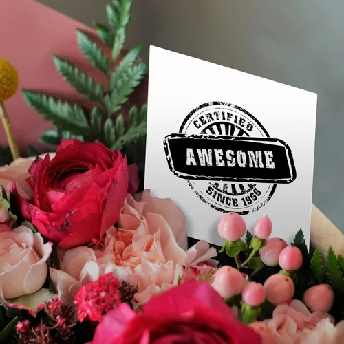 Vista 3 de Tarjeta de felicitación 3D rosa con sobre, juego de 1 (gc_161679_5)