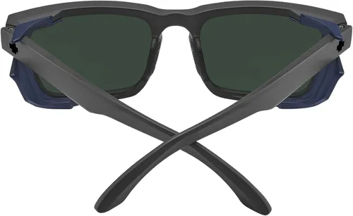 Vista 5 de Spy Optic Helm Tech, gafas de sol cuadradas de cobertura completa, lentes de mejora de color y contraste