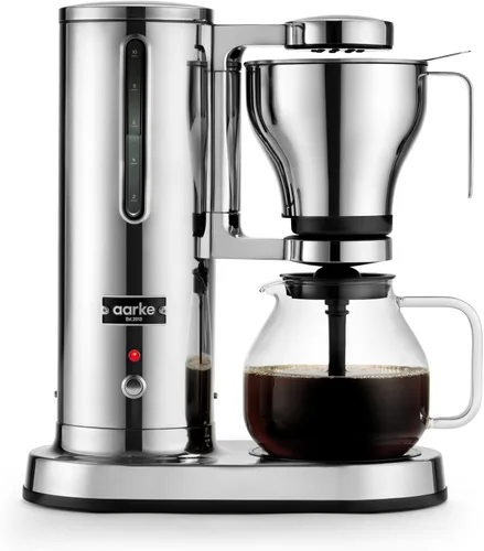 Vista 10 de Cafetera aarke - Eléctrica de 10 tazas / 42 fl oz con goteo y parada automática, jarra de vidrio, prepara una olla completa en menos de 6 minutos