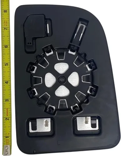 Vista 3 de Spieg Espejo lateral del conductor superior de repuesto para Dodge Freightliner Mercedes Sprinter 2019-2022 Vidrio calentado BSM con placa