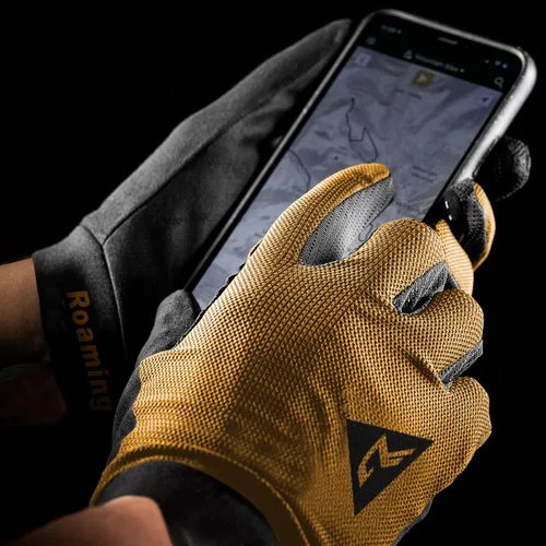 Vista 4 de Roaming Guantes de ciclismo para hombresmujeres-3D Air ligeros Guantes de bicicleta de montaña, guantes de ciclismo de bicicleta de dedo completo