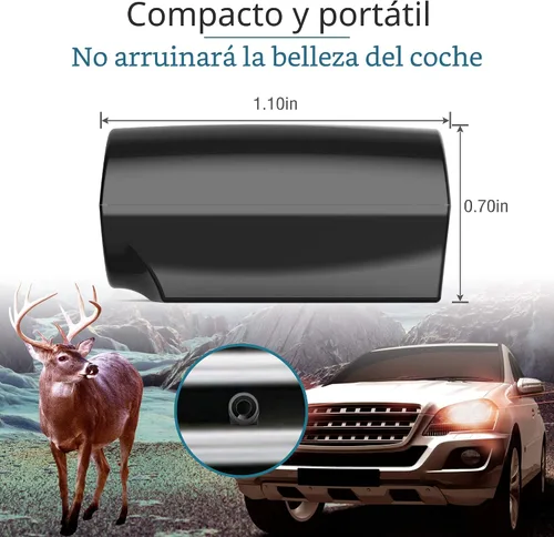 Vista 5 de Elook - Silbatos de advertencia para venado, dispositivo para automóvil, salva venados, cinta adhesiva acrílica a doble cara mejorada