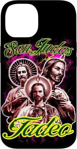 Vista 4 de San Judas Tadeo Santo patrón de las causas Jude El Apóstol - Carcasa para iPhone 17
