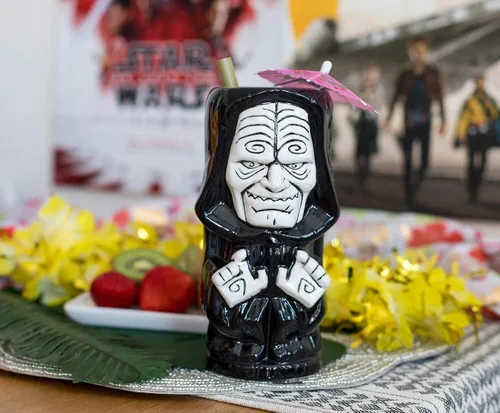 Vista 4 de STAR WARS Geeki Tikis Emperor Palpatine Darth Sidious - Taza de cerámica 18 onzas