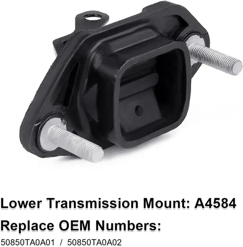 Vista 7 de JDMON 5 piezas de repuesto para motor de motor y montaje Trans para Honda Accord 2.4L 2008-2012, Acura TSX 2009-2013 (transmisión automática)