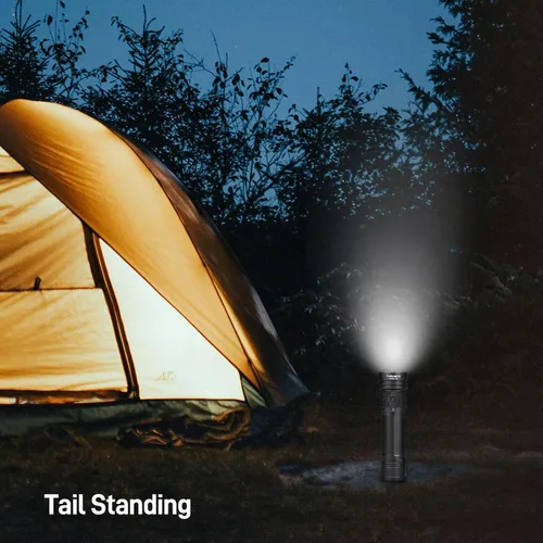 Vista 9 de ThruNite TC20 V3 - Linternas recargables de alto lúmenes, 4720 lúmenes, linterna LED súper brillante, USB-C, 6 modos, IPX8 impermeable, luz táctica