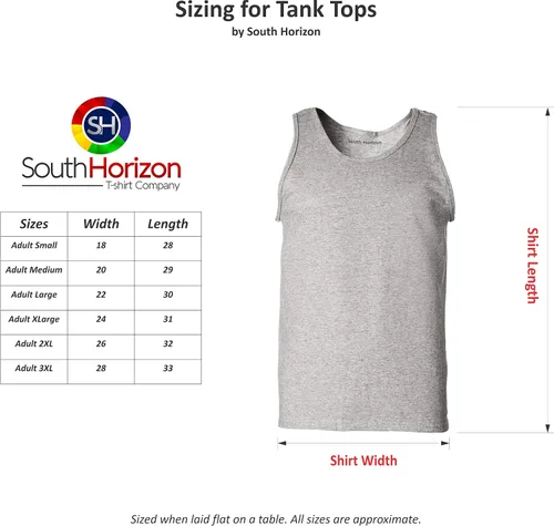 Vista 2 de South Horizon GTL Gimnasio, Bronceado, Lavandería Tank Top