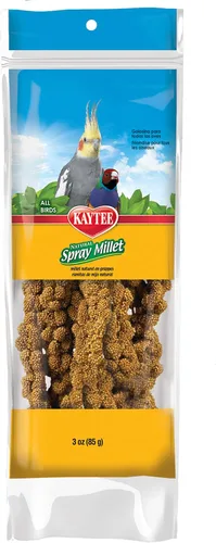 Vista 4 de Kaytee - Mijo en aerosol para pájaros (paquete de 3), 6 unidades cada uno