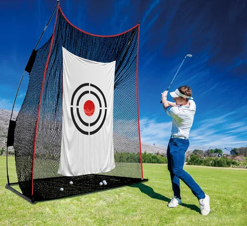 Vista 7 de Objetivo de golf de tela de golf para reemplazo de red, objetivo de golf para golpear red, objetivo de práctica de golf, ayudas de entrenamiento