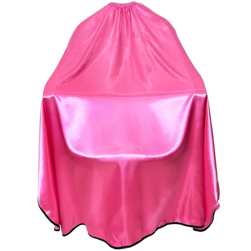 Vista 10 de Pelocapa Capas de peluquería para clientes, capas de corte de tinte para el cabello con ganchos elásticos, impermeable, ligero, satinado brillante