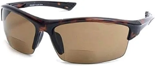 Vista 4 de Lentes de sol de lectura bifocales de seguridad deportiva para hombres y mujeres Negro
