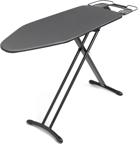 Vista 9 de Duwee - Tabla de planchar de 17 x 46 pulgadas, tamaño completo, tabla de planchar de lujo con soporte para plancha Cubierta resistente al calor