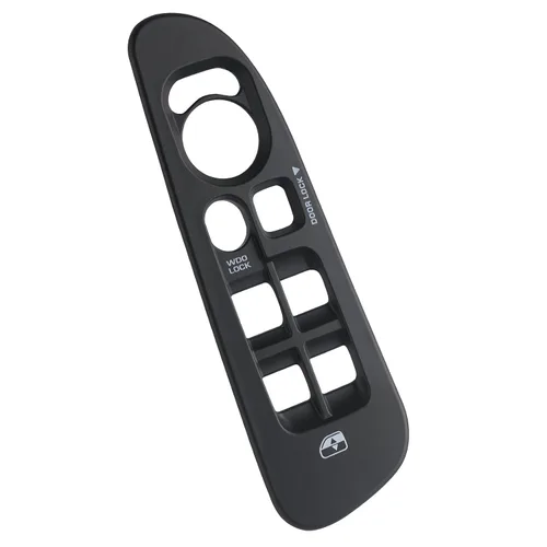 Vista 12 de Bisel del interruptor de ventana de puerta Gray Master Power del lado delantero del conductor para Dodge Ram 1500 2500 3500 Quad Cab 2002-2008