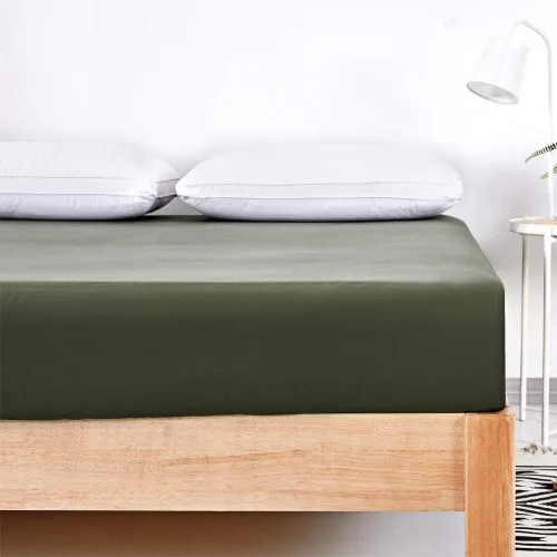 Vista 3 de ECOCOTT Sábana Bajera Ajustable - 100% Algodón Natural Seleccionado - Bolsillo Profundo Elástico, Resistente al Encogimiento y a la Decoloración