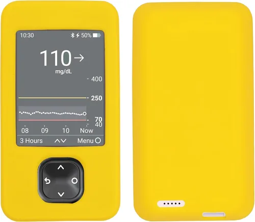 Vista 5 de Funda suave de silicona para receptor Dexcom G6 y Dexcom G7 (verde)
