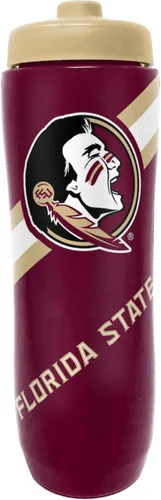 Vista 19 de Party Animal NCAA Texas A&M Aggies - Botella de agua exprimible Slim, lightweight BPA-free sports water bottle with quick-flow squeeze; fits