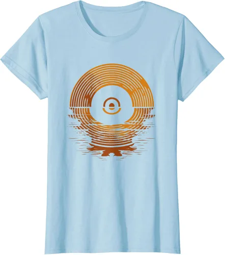 Vista 23 de Vinyl LP Records - Camiseta de vinilo Sunset Negro