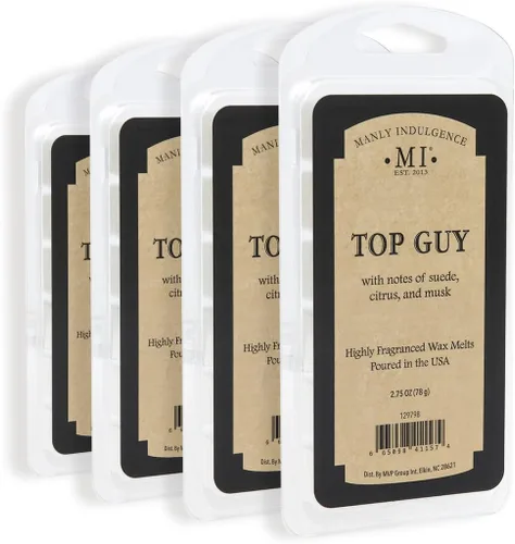 Vista 32 de Manly Indulgence 5 O'Clock Shadow Ceras Perfumadas Derretibles, Cubos Calentadores de Cera Derretible, Cubos de Cera Perfumada para Calentador
