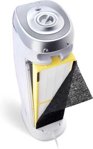 Vista 12 de GermGuardian Purificador de aire HEPA – Purificador de aire para habitación grande para dormitorio, oficina, dormitorio y hogar – Filtros de caspa