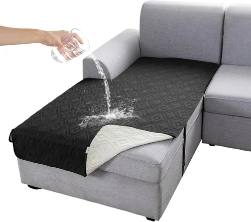 Vista 14 de Genina Juego de 2 Fundas de Reposabrazos para Sofá 100% Impermeables, Fundas para Reposabrazos de Sofá, Sillón, Protectores Antideslizantes