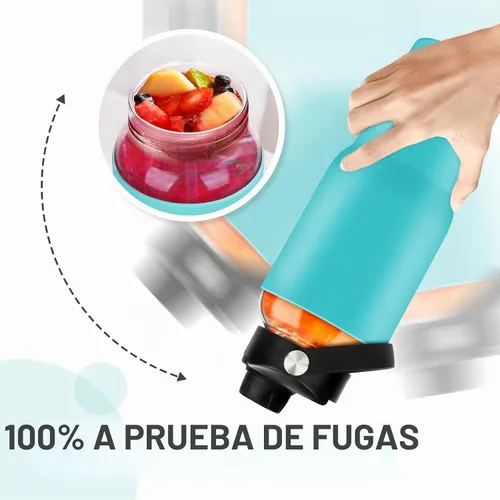 Vista 4 de PROBTTL Botellas de agua de vidrio de 32 onzas, vaso de vidrio de 1 litro, botella de agua de borosilicato con popote, funda de silicona, 2 tapas